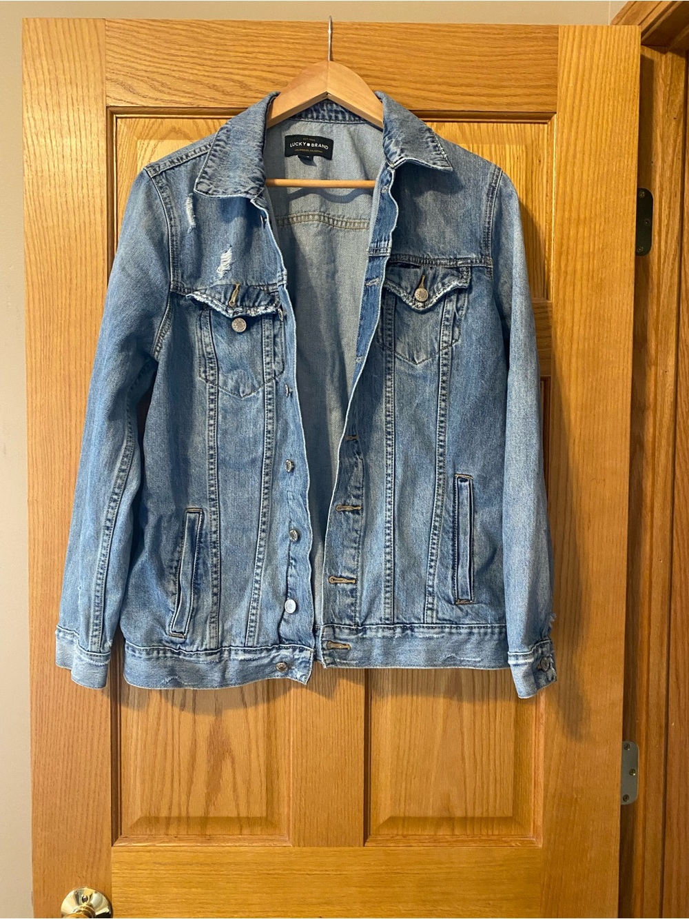 Lucky Brand Jean Jacket, large. A